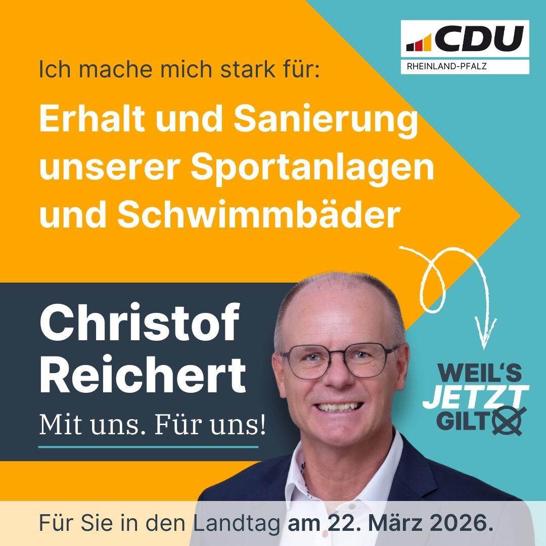 Erhalt und Sanierung unserer Sportanlagen und Schwimmb�der